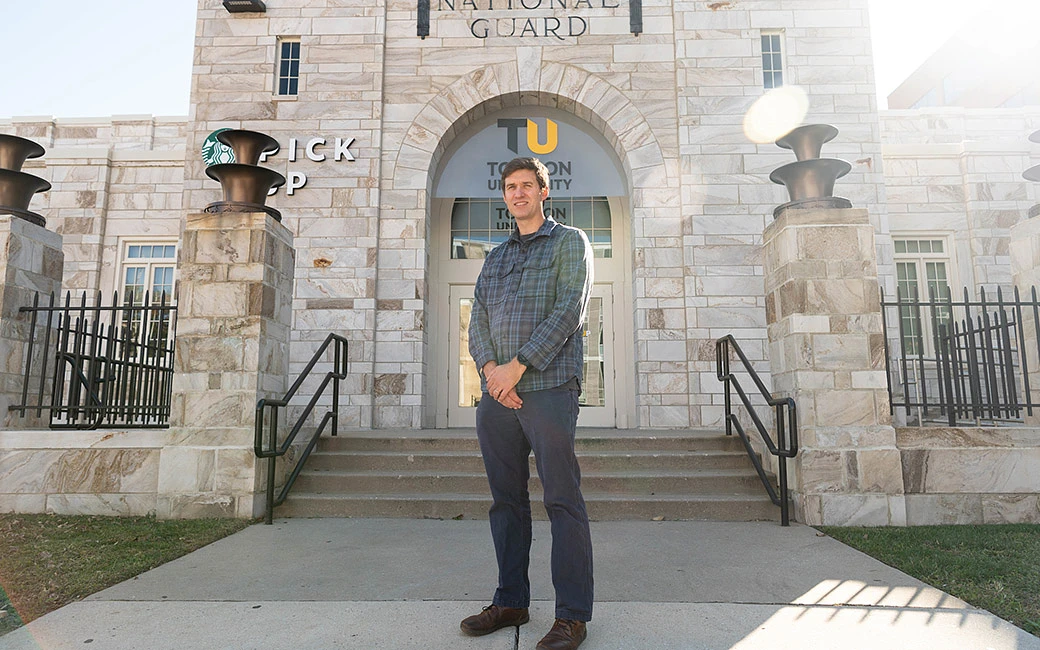 Eric Hamrock, co-founder of StoCastic and 2020 StarTUp Accelerator fellow at the StarTUp at the Armory.